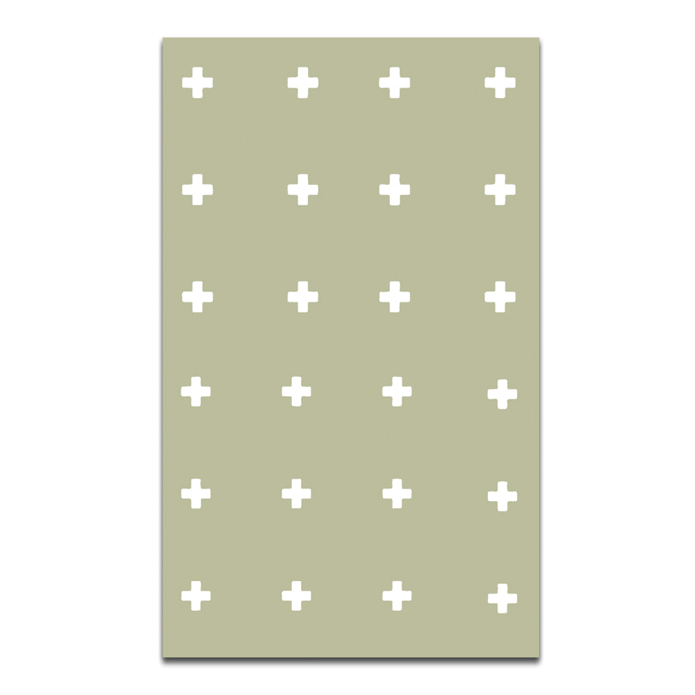 Bulrushed Notebooks: Swiss Cross (Lined)